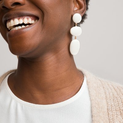 Pendientes de 3 guijarros LA REDOUTE COLLECTIONS