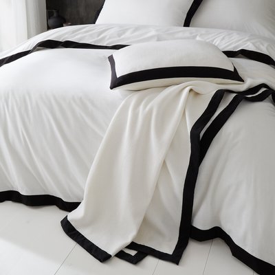 Monochrome Waffle 100% Cotton Bedspread STYLE SISTERS