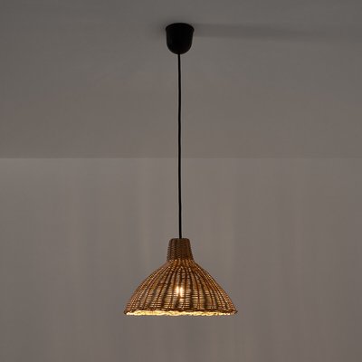 Lampara de techo / portátil de ratán Ø26 cm, Alaya LA REDOUTE INTERIEURS