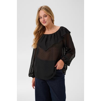 Blouse à manches longues KAFFE CURVE