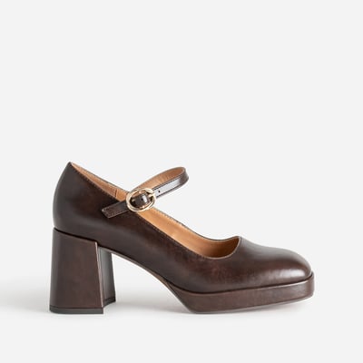 Escarpins Femme à Bride Arrière CHICMARK - Talon Carré Moyen, Confortables Pour Bureau Ou Soirée
