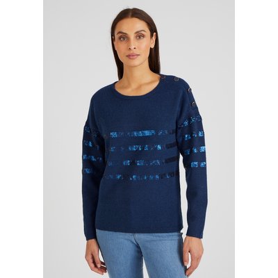 Pull rayé à sequins Thermolactyl DAMART