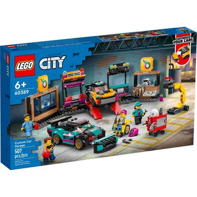 City Le garage de customisation LEGO