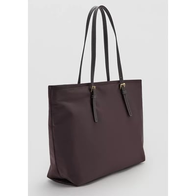 Sac cabas détail boucles MANGO