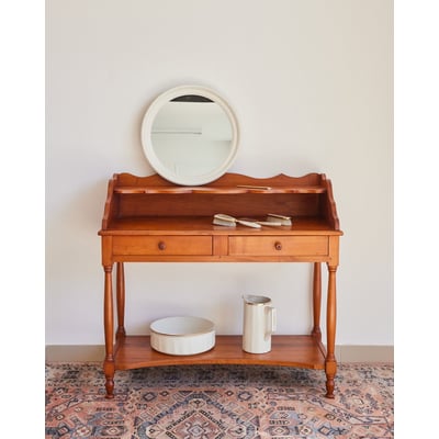Coiffeuse en bois Louise N°317 - Bon état DEBONGOUT