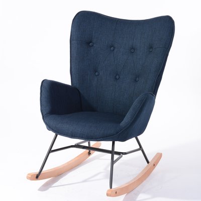 Fauteuil à bascule rocking chair scandinave,EPPING MEUBLES COSY
