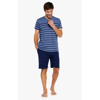 Pyjashort en coton, col rond, do not disturb ARTHUR