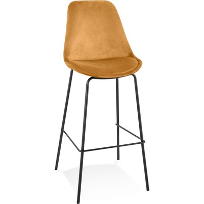 Chaise de bar en velours, Spark KOKOON DESIGN