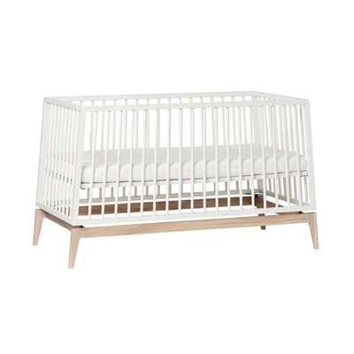 Lit bébé 70x140cm Luna Blanc LEANDER