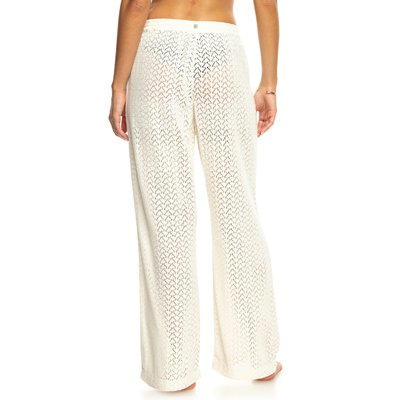 ™ Mood Moving - Crochet Beachy Pant for Women - Blanc. ROXY
