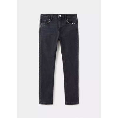 Jean skinny à clous métalliques MANGO KIDS