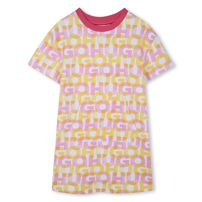 Robe molletonnée imprimée HUGO KIDSWEAR