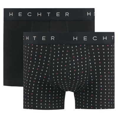 2er-Pack Shortys, 1x uni + 1x gemustert DANIEL HECHTER LINGERIE