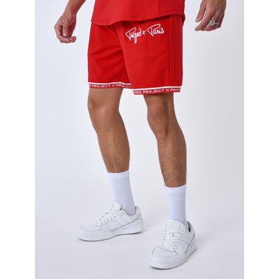 Short logo brodé en relief PROJECT X