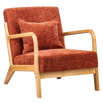 Fauteuil de salon en bois massif, OHAMA NORDLYS