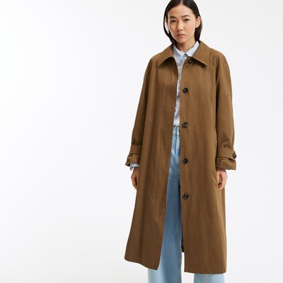 Trench long boutonné, Signature Maurice LA REDOUTE COLLECTIONS