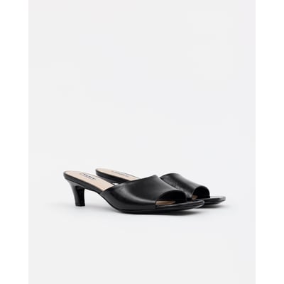 Mules à bout carré et effet froissé LIZ MI MAI