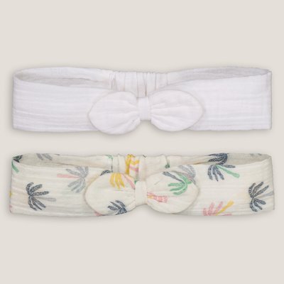 Lot de 2 bandeaux en gaze de coton LA REDOUTE COLLECTIONS