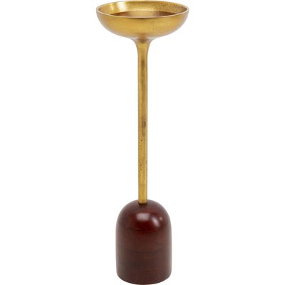 Table d'appoint en manguier et acier, BIBO KARE DESIGN