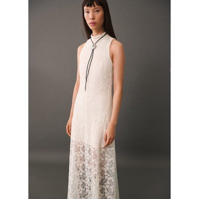 Mango robe longue dentelle online