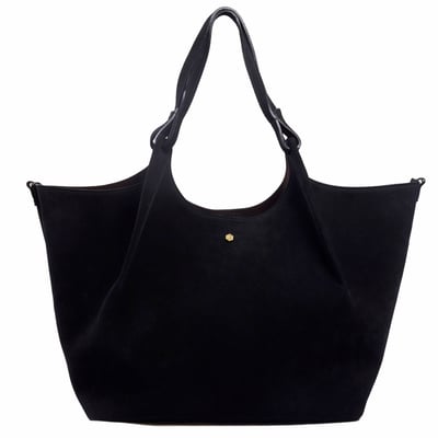 Sac cabas Sybil cuir daim JULES & JENN