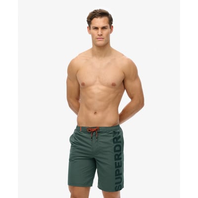 Short de surf classique à logo longueur 48 cm SUPERDRY