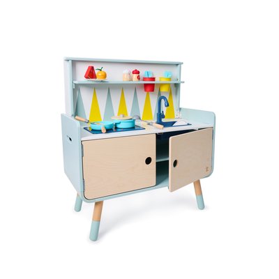 Commode/Cuisine enfant équipée 2 en 1 en bois PLAY FURNITURE HAPE
