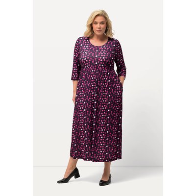 Robe en jersey, pois, silhouette en A ULLA POPKEN