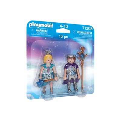Couple princier des neiges PLAYMOBIL