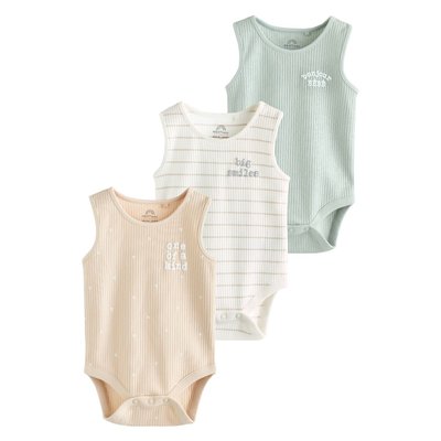 Bodies à bretelles pour bébé, lot de 3 NEXT