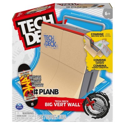 Rampe de skate - Tech Deck - X-Connect Park Creator - Mur vertical SPIN MASTER