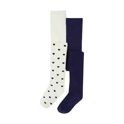 Lot de 2 collants VERTBAUDET