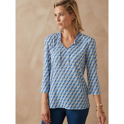 Tee-shirt fantaisie maille gaufrée DAXON