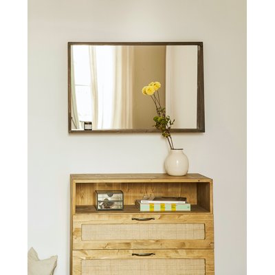 Miroir étagère en bois, Anzor HANNUN