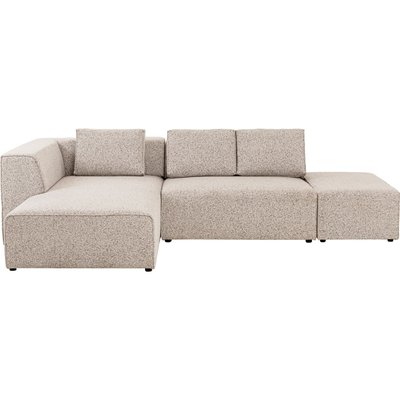 Canapé d'angle en polyester tressé, INFINITY KARE DESIGN