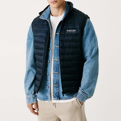 Gilet Matelassé Avec Logo Imprimé PEPE JEANS