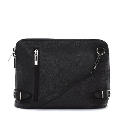 Sac bandoulière en cuir grainé italien MIA OH MY BAG