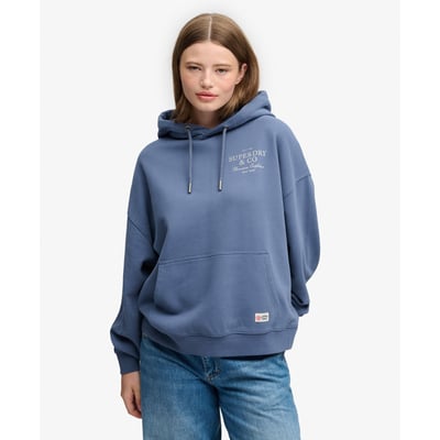 Sweat à capuche Luxe Casual Coupe Décontractée SUPERDRY