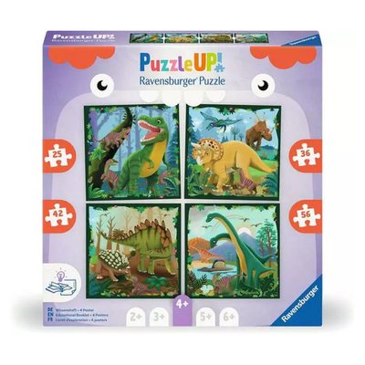 Puzzle Up! Les dinosaures - 4 ans RAVENSBURGER