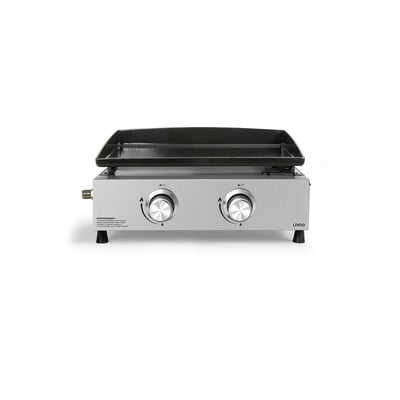 Plancha gaz 2 brûleurs LIVOO
