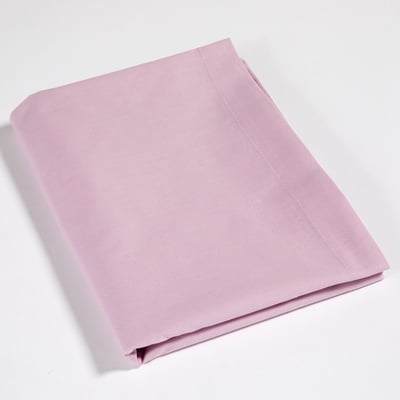 Drap Plat Lilas en Coton LES MATELAS DE MORPHEE