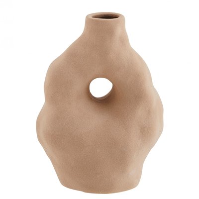 Vase Organique en Grès H 22cm MADAM STOLTZ