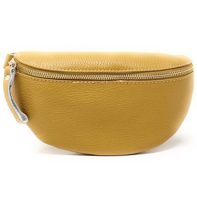 Sac banane en cuir grainé italien LOU-DO OH MY BAG