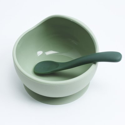 Kit repas silicone bébé - 2 pièces TROIS KILOS SEPT