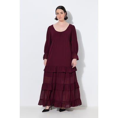 Robe maxi taille empire, coupe évasée ULLA POPKEN