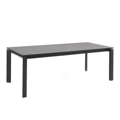 Table de jardin à rallonge en céramique et aluminium, BETTINI GESCOVA
