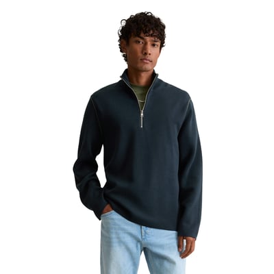 Troyer relaxed en mélange de coton bio et de lyocell de haute qualité MARC O’POLO DENIM