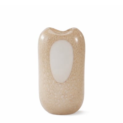 Vase décoratif en verre soufflé H37 OPALE SIA
