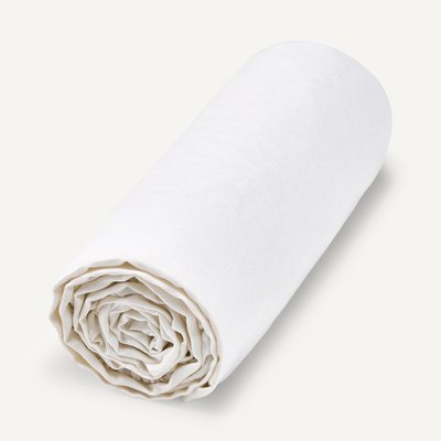 Elina 100% Washed Linen Child's Fitted Sheet AM.PM