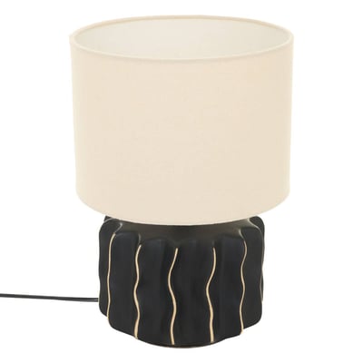 Lampe cylindrique en lin MALYA ATMOSPHERA